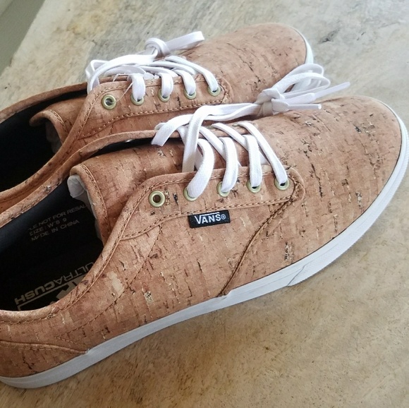 vans cork shoes